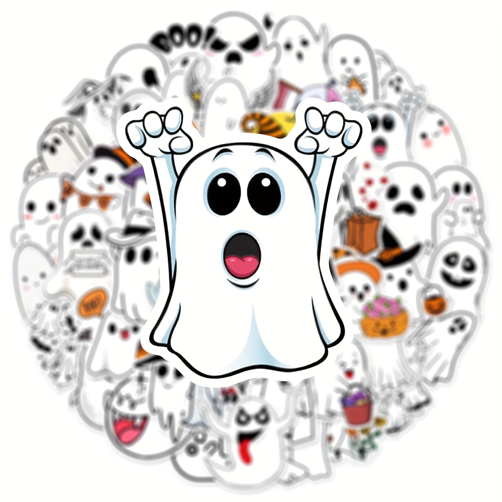 50pcs Specter Graffiti Stickers Waterproof Decoration DI