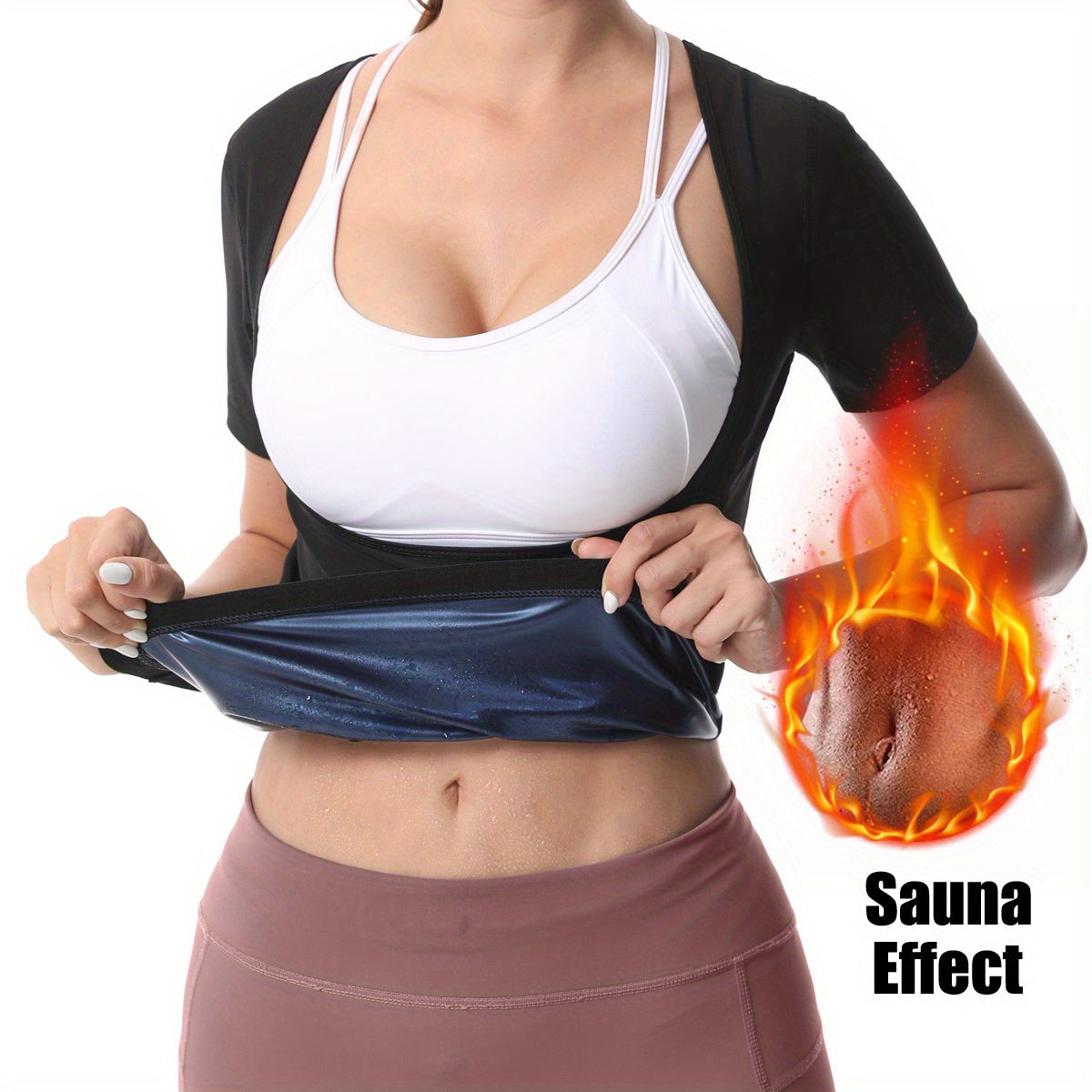 Women's Sauna Waist Trainer: Shape Your Waist & Burn Fat