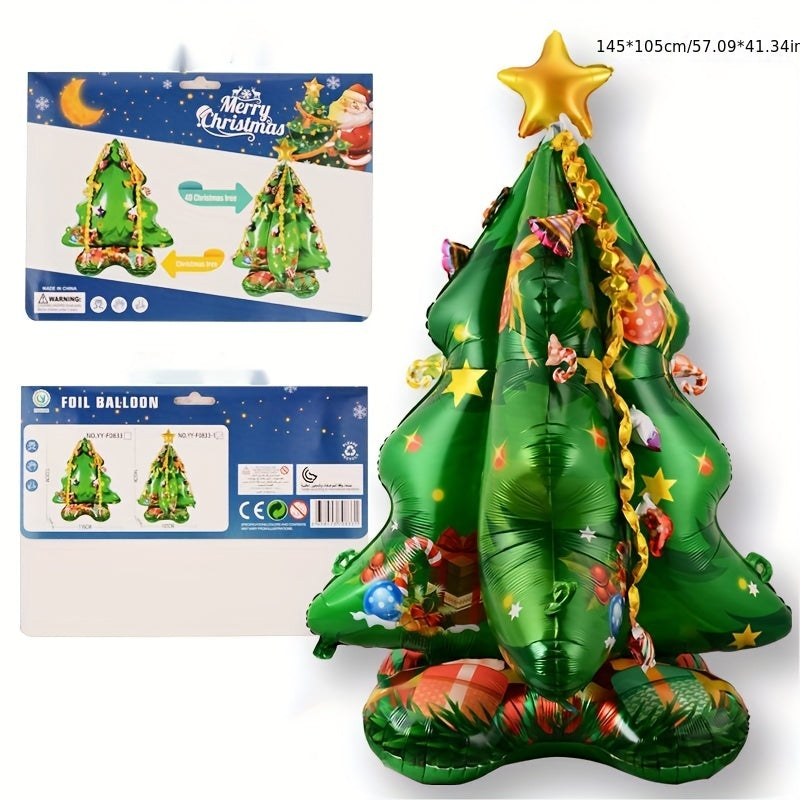 Christmas Tree Balloons Large Size 4D Foil Balloons Xmas Party Decorations