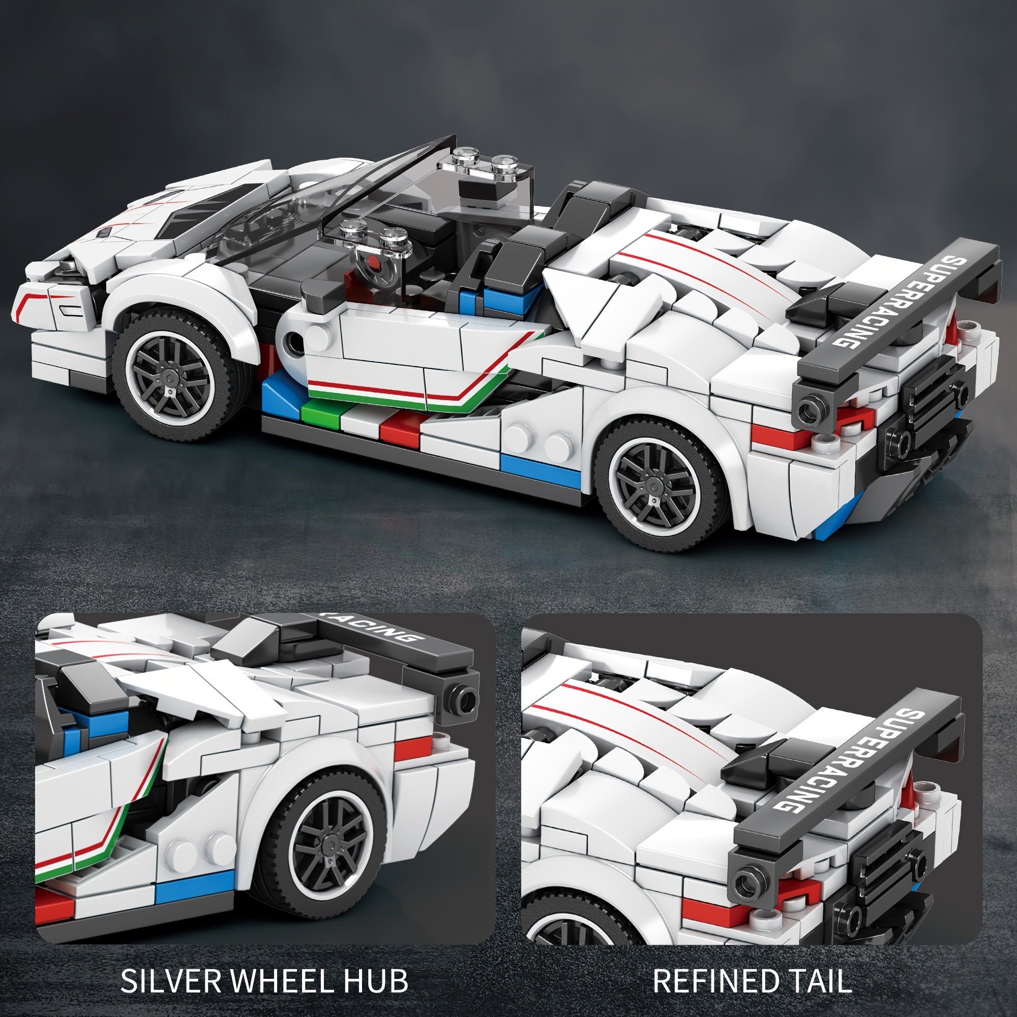 Reobrix Classic Racing Series Building Block Toy Gift
