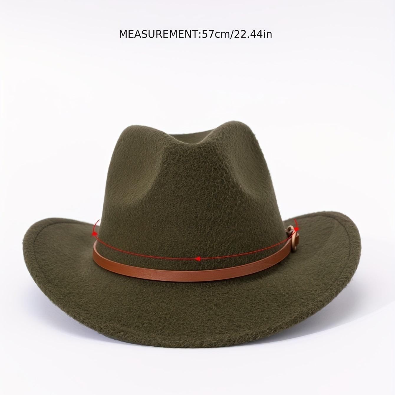 Warped Woolen Top Hat Autumn And Winter Jazz Hat British Retro Felt Hat