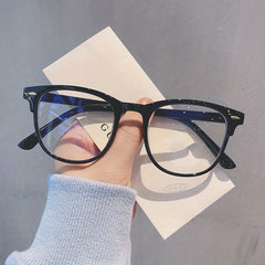Light Blocking Glasses Mod Jelly Square Clear Lens Computer Glasses