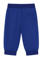 Skull Pattern Comfy Shorts Men's Casual Solid Knee Long Shorts