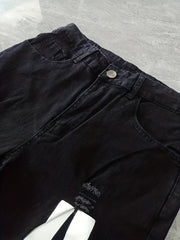 Men's Ripped Jeans Street Style Stretch Denim Pants