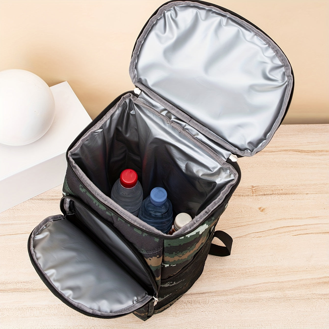 Large Capacity Cooler Bag for Outdoor Camping Picnic