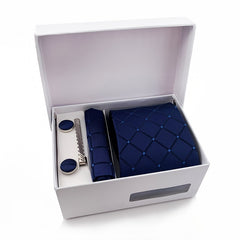 Formal Plaid Classic Men's Tie Set