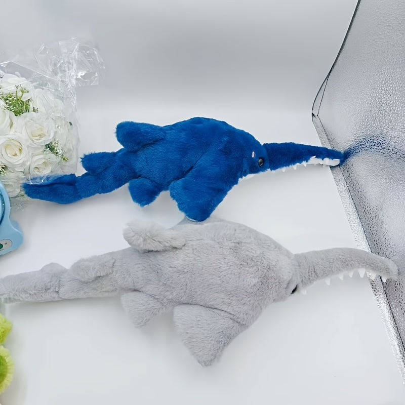 Giant Toothed Shark Plush Toy for Kids