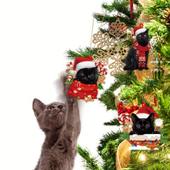 Cat Acrylic Pendant Christmas Tree Decorations