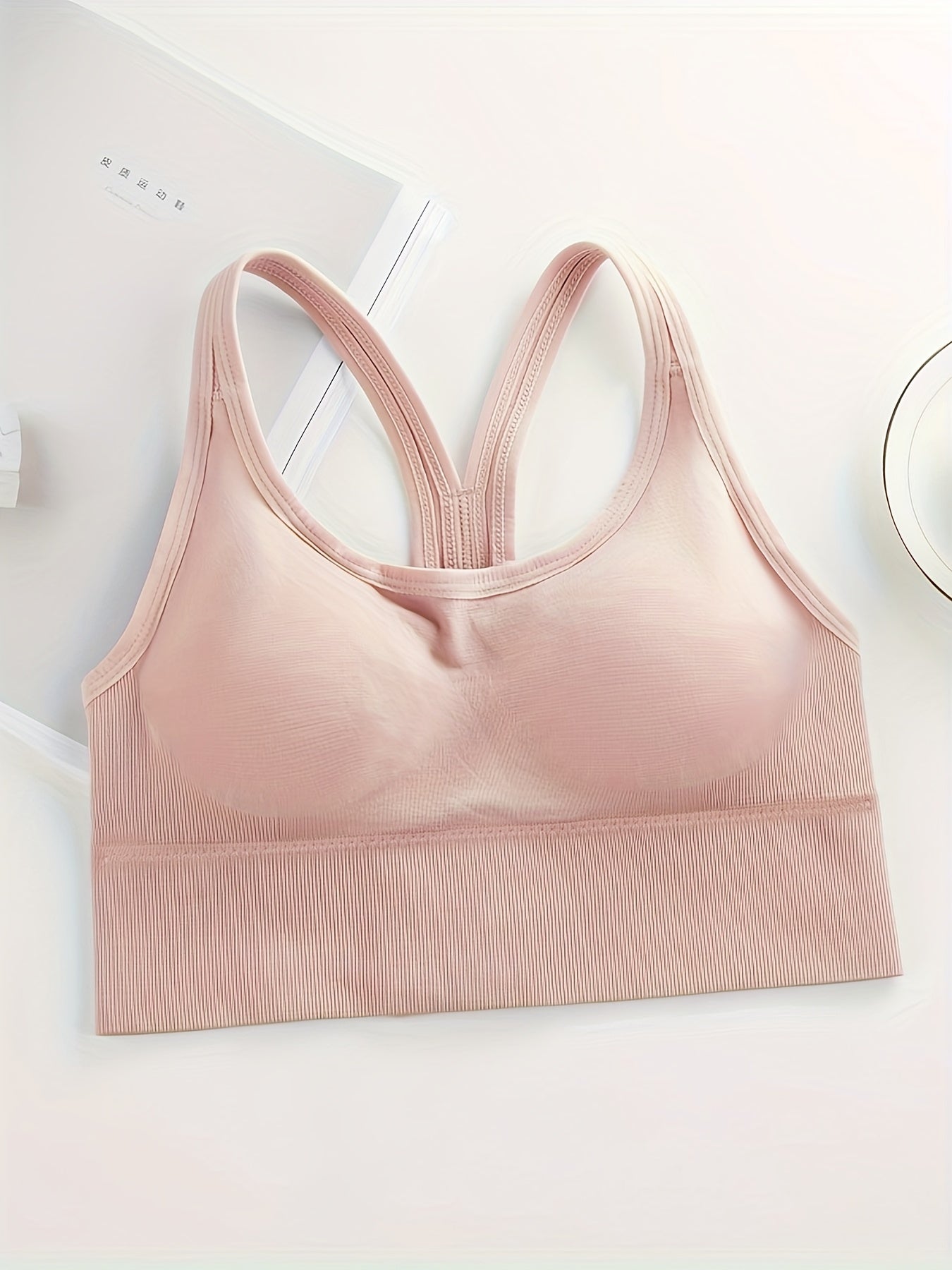 Adjustable Push Up Shockproof Yoga Bra Women's Activewear