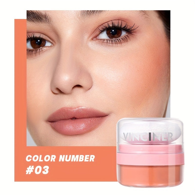 Skin-Friendly Nude Makeup Blush Powder