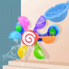 Bathtub Windmill Toy 2pcs Set for Water Play Fun