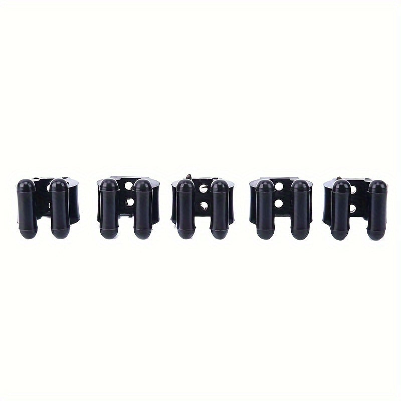 5pcs Billiard Cue Clip Pool Cue Display Clip Fishing Rod Clip Hook