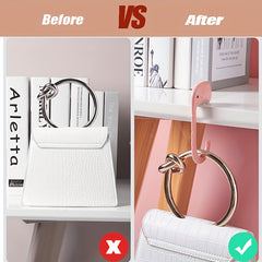 Cute Elephant Bag Hook for Table - Non-Slip and Functional