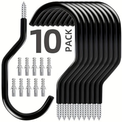 10PCS Garage Storage Hooks Bike Hooks Heavy Duty Ceiling Hoo