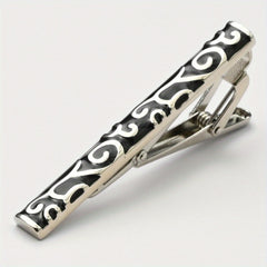 Men's Tie Clip Brass Metal Oiled Craft Style Small Jewelry