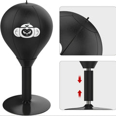 Desktop Punching Bag Boxing Speed Ball Suction Cup Relaxation Exercise