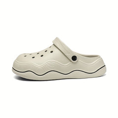 Men's Lightweight Comfy Clogs Hollow Out Non Slip Garden Shoes