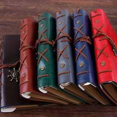 Vintage Pirate Belt Notebook Brown Paper Perfect Gift