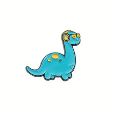 Dinosaur Enamel Pin for Backpacks & Clothes - Kids Holiday Gift