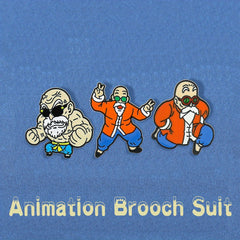 Kids Cartoon Enamel Pin Set for Clothing Hats Backpacks