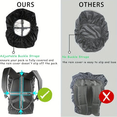 Waterproof Backpack Rain Cover Ultralight Reflective Strip Camping