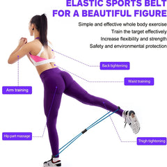 8 Shape Resistance Band Full Body Workouts - Improve Strength Flexibility