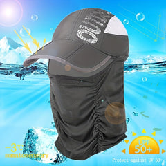 Quick Drying Unisex Baseball Cap Bucket Hat Sun Protection Cap