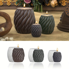 Spiral Ball Candle Holder Silicone Mold Candle Making Epoxy Resin