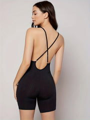 Comfy Backless Slip Pajamas Women's Lingerie