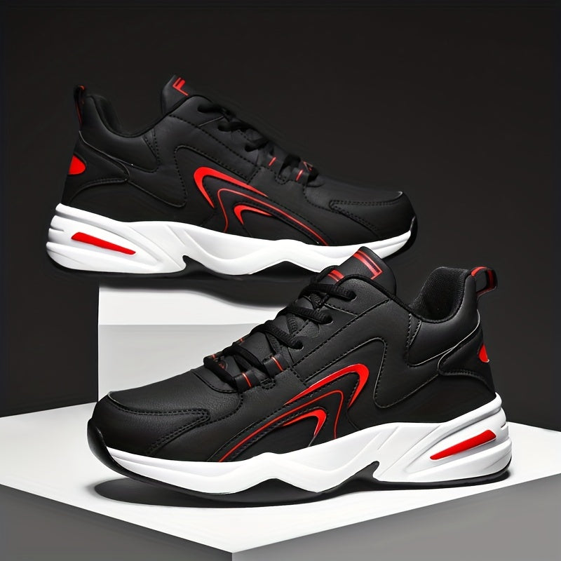 Men's Chunky Lace-Up Sneakers Dad Shoes