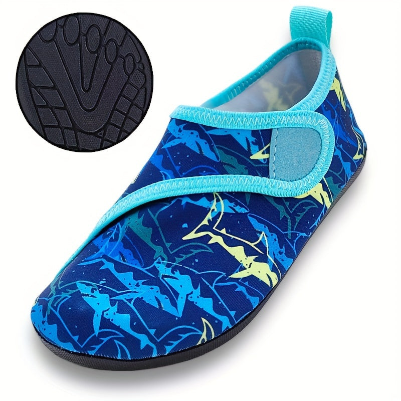Boys Water Socks Quick Dry Non Slip Soft Shoes For Beach Swimming