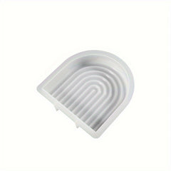 Rainbow Arch Candle Mold - Abstract Silicone Resin Mould