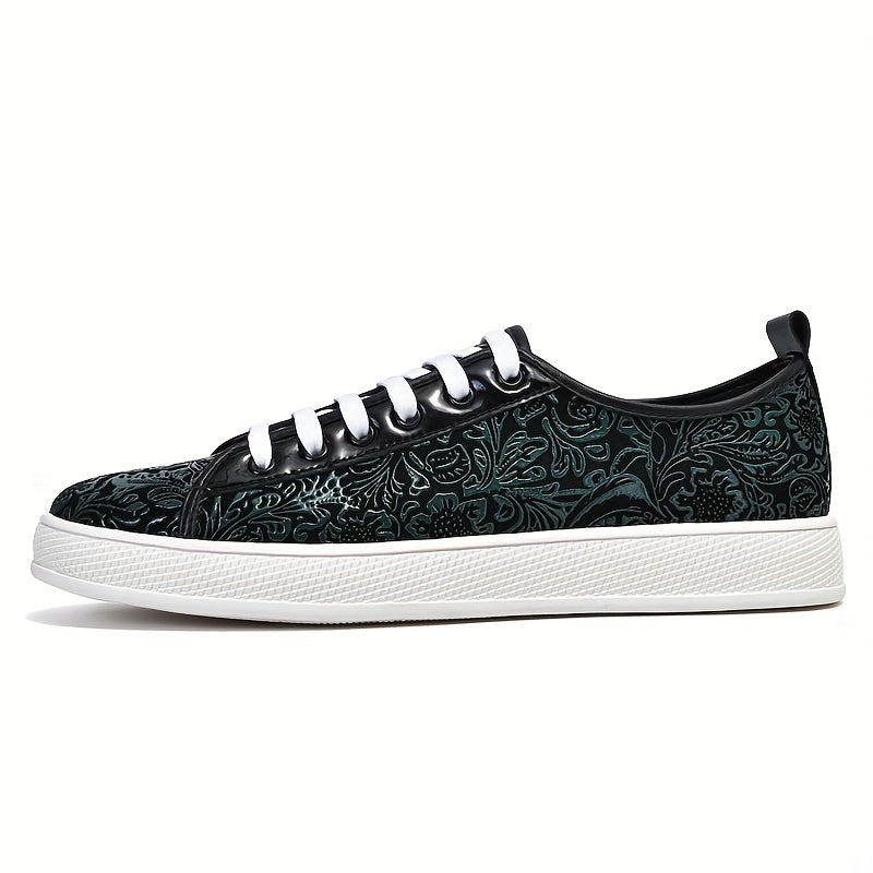 Men's Graffiti Lace Up Skate Shoes Lightweight