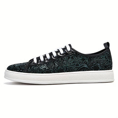 Men's Graffiti Lace Up Skate Shoes Lightweight