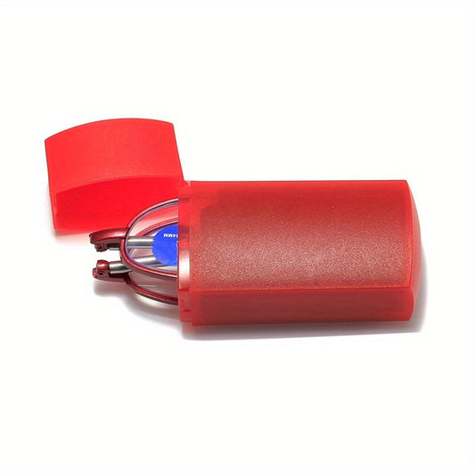 Foldable Reading Glasses Portable Anti Light Spring Hinge Readers Glasses Case