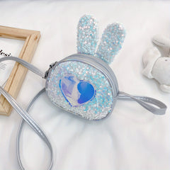 Girls Rabbit Ears Princess Messenger Bag Single Shoulder Bag