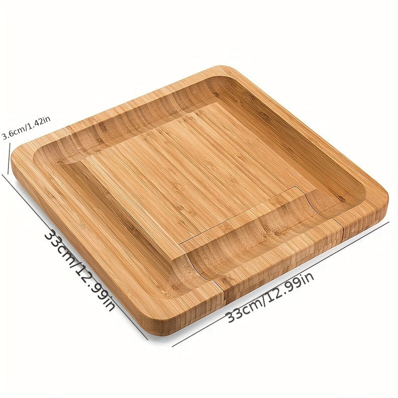 Bamboo Charcuterie Board Set - Perfect for Weddings