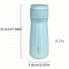 Vacuum Flask Portable Thermal Bottles Stainless Steel Leakproof Coffee Tumbler