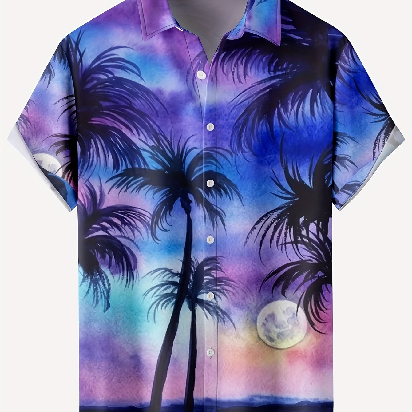 Men's Coconut Tree Hawaiian Shirt