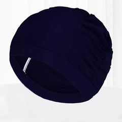 Flowers Printed High Elastic Swimming Cap for Men & Women