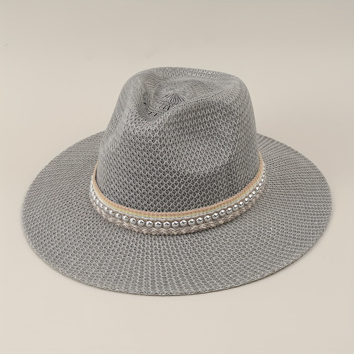 Men's Straw Sun Hat Large Brim Sunscreen Fishing Travel Beach Hat