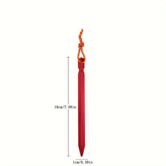 3pcs Outdoor Camping Canopy Nails Stakes Tent Pegs Ground Nails