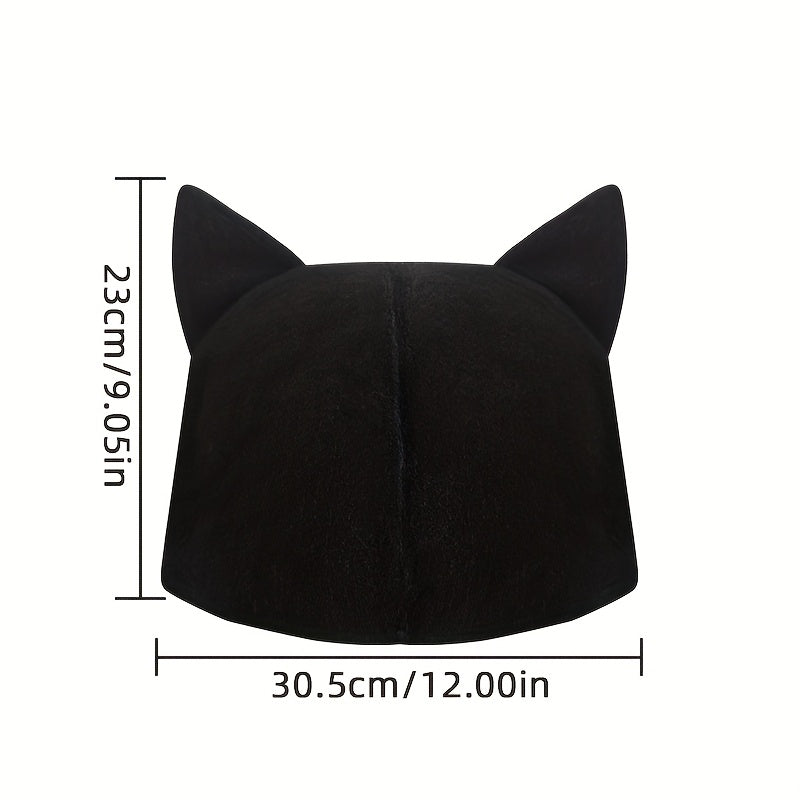 Women's Cat Ear Party Hat feline cosplay wig cap Lightweight Polyester Costume H