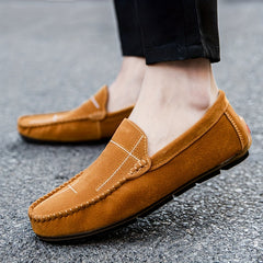 Men's Customized Loafer Shoes Lightweight Non Slip Casual Shoes