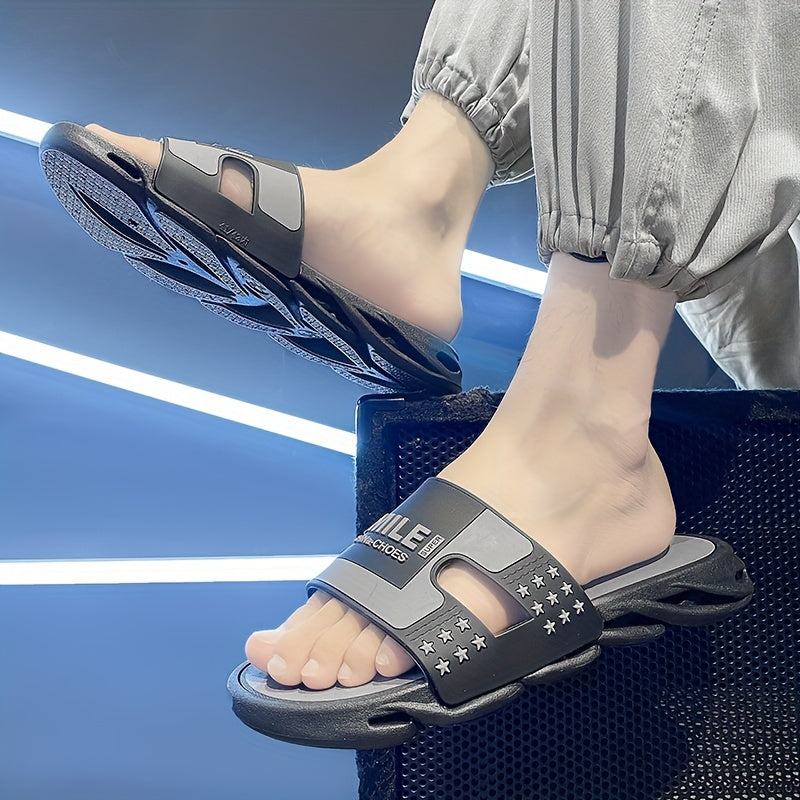 Men's Quick Drying Non Slip Slides for Summer