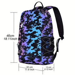 Stylish Reflective Backpack for Adults & Students - Lightweight & Versatile
