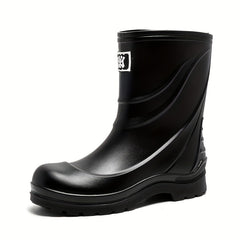 Waterproof Slip Resistant Durable Medium Calf Women's Rain Boots