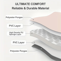 Outdoor Double Inflatable Mattress - Moisture Proof & 1 2in Thick