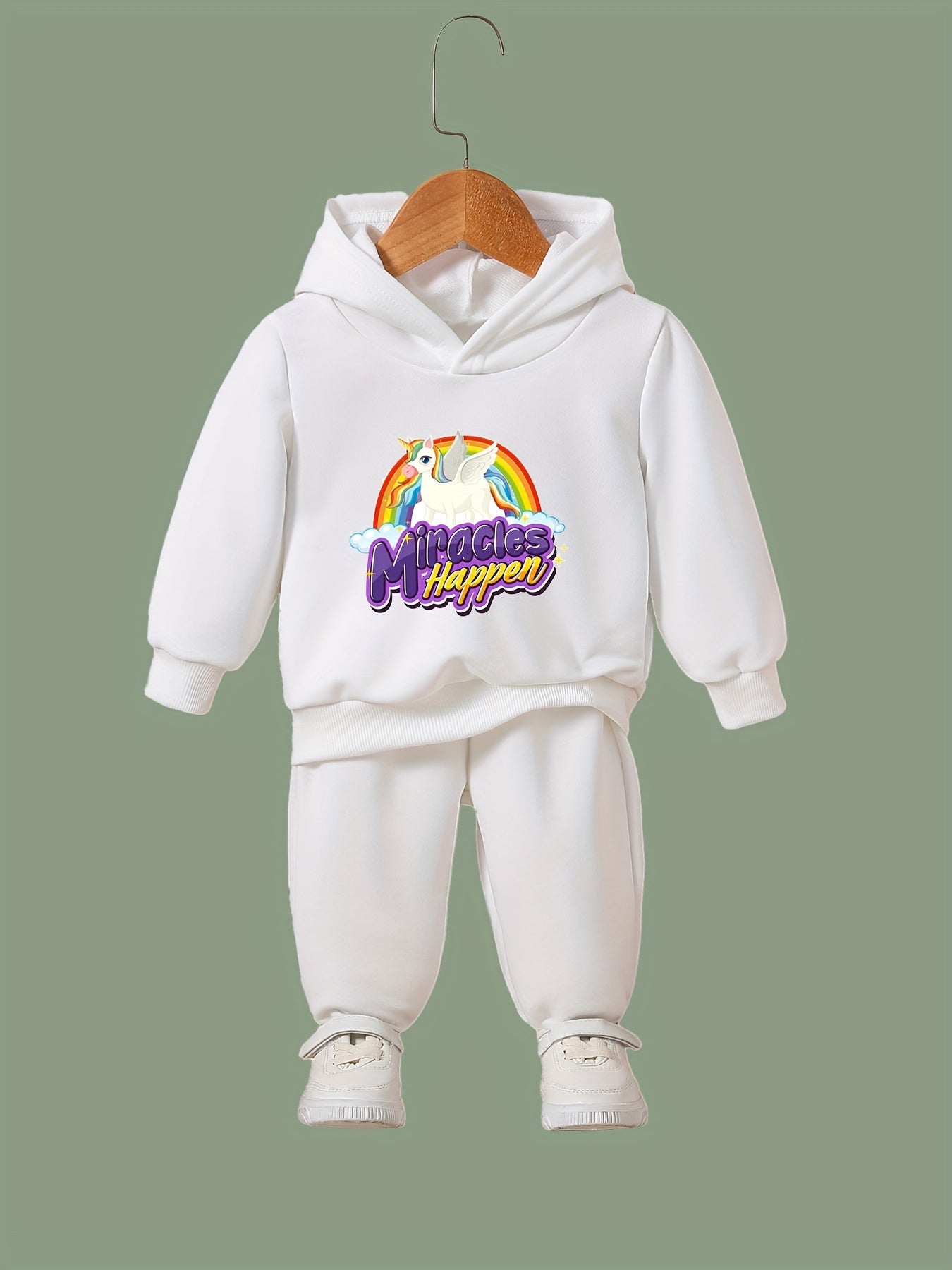 Girls Hoodies Jogger Pants Set For Sports Spring Fall Christmas Gift Boys
