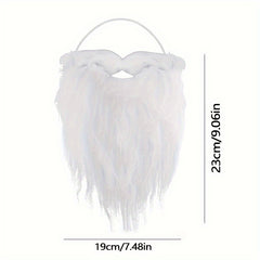 Santa Claus Beard 8 Word Dress Up Christmas Decor